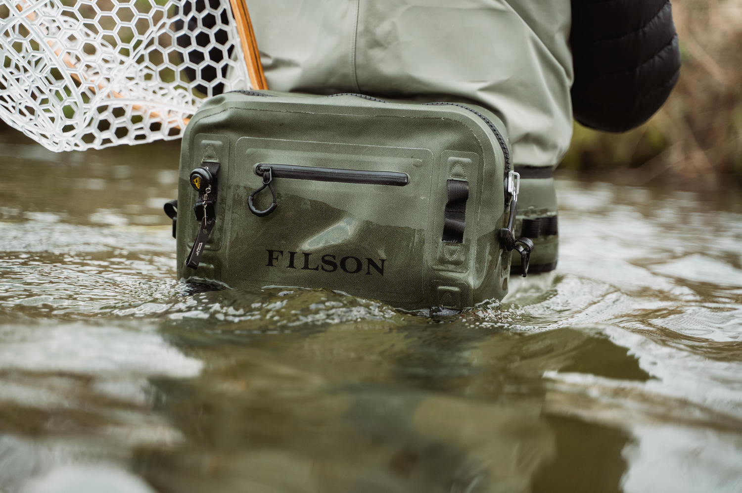 Fully Loaded Fly Fishing Packs with Waterproof Bag and Net – Rigged and  Ready